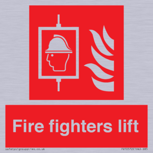 Fire fighters lift